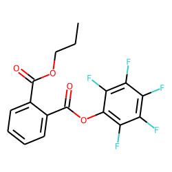 Phthalic acid, pentafluorophenyl propyl ester