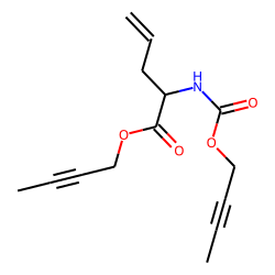 2-Aminopent-4-enoic acid, N-(but-2-yn-1-yloxycarbonyl)-, but-2-yn-1-yl ester