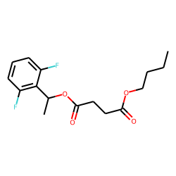 Succinic acid, butyl 1-(2,6-difluorophenyl)ethyl ester