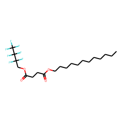 Succinic acid, dodecyl 2,2,3,3,4,4,4-heptafluorobutyl ester