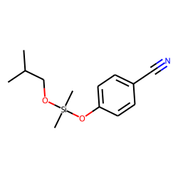Silane, dimethyl(4-cyanophenoxy)isobutoxy-