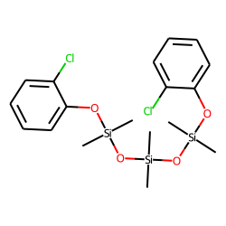 1,7-Di(2-chlorophenyl)-2,2,4,4,6,6-hexamethyl-1,3,5,7-tetraoxa-2,4,6-trisilaheptane