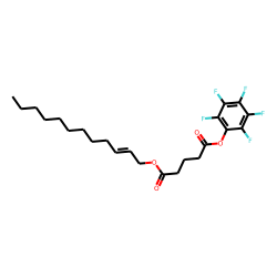 Glutaric acid, dodec-2-en-1-yl pentafluorophenyl ester