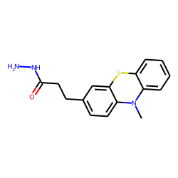 Phenothiazine-3-propionic acid, 10-methyl-, hydrazide