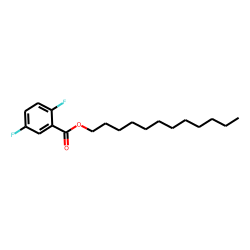 2,5-Difluorobenzoic acid, dodecyl ester