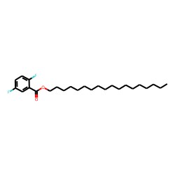 2,5-Difluorobenzoic acid, octadecyl ester