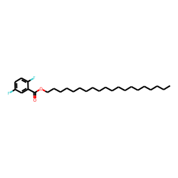 2,5-Difluorobenzoic acid, eicosyl ester