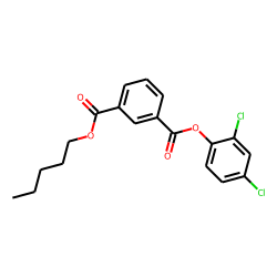 Isophthalic acid, 2,4-dichlorophenyl pentyl ester