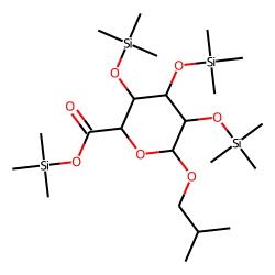 Isobutyl glucuronide, TMS