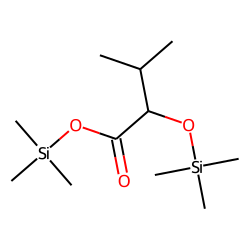Butanoic acid, 3-methyl-2-[(trimethylsilyl)oxy]-, trimethylsilyl ester