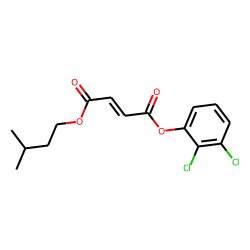 Fumaric acid, 3-methylbutyl 2,3-dichlorophenyl ester
