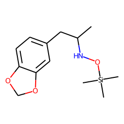(.+/-.)-N-Hydroxy-3,4-methylenedioxyamphetamine, trimethylsilyl ether