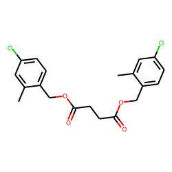 Succinic acid, di(4-chloro-2-methylbenzyl) ester