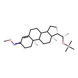 20.alpha.-Dihydroprogesterone, MO-TMS