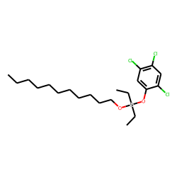 Silane, diethyl(2,4,5-trichlorophenoxy)undecyloxy-