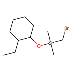 2-Ethylcyclohexanol, bromomethyldimethylsilyl ether