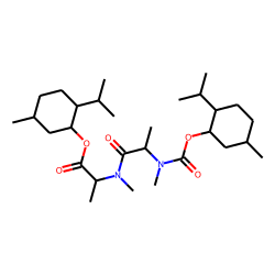 DL-Alanyl-DL-alanine, N,N'-methyl-N'-((1R)-(-)-menthyloxycarbonyl)-, (1R)-(-)-menthyl ester