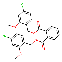 Phthalic acid, di(4-chloro-2-methoxybenzyl) ester