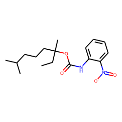 O-nitro carbanilic acid, tetrahydrolinalyl ester