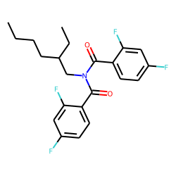 Benzamide, 2,4-difluoro-N-(2,4-difluorobenzoyl)-N-(2-ethylhexyl)-