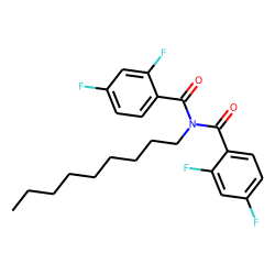 Benzamide, 2,4-difluoro-N-(2,4-difluorobenzoyl)-N-nonyl-