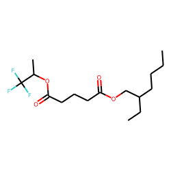 Glutaric acid, 1,1,1-trifluoroprop-2-yl 2-ethylhexyl ester