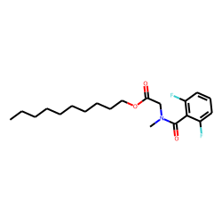 Sarcosine, N-(2,6-difluorobenzoyl)-, decyl ester
