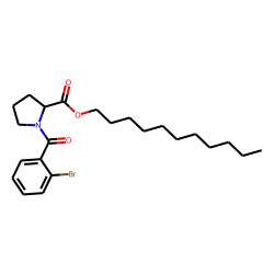 L-Proline, N-(2-bromobenzoyl)-, undecyl ester