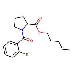 L-Proline, N-(2-bromobenzoyl)-, pentyl ester