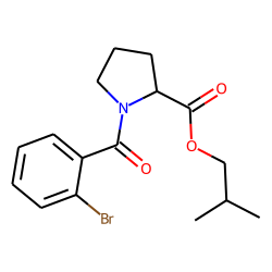 L-Proline, N-(2-bromobenzoyl)-, isobutyl ester