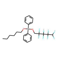 Silane, diphenylhexyloxy(2,2,3,3,4,4,5,5-octafluoropentyloxy)-