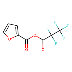 2-Furoic acid, anhydride with pentafluoropropionic acid