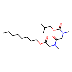 Sarcosylsarcosine, N-isobutoxycarbonyl-, octyl ester