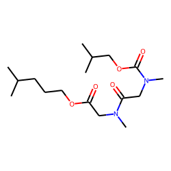 Sarcosylsarcosine, N-isobutoxycarbonyl-, isohexyl ester