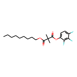 Dimethylmalonic acid, nonyl 2,3,4-trifluorophenyl ester