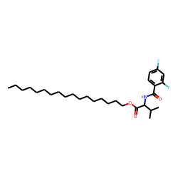L-Valine, N-(2,4-difluorobenzoyl)-, heptadecyl ester