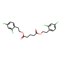 Glutaric acid, di(2-(2,4-dichlorophenyl)ethyl) ester