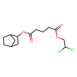 Glutaric acid, 2-norbornyl 2,2-dichloroethyl ester