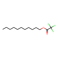 Trichloroacetic acid, undecyl ester