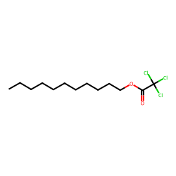 trichloroacetic acid, undecyl ester