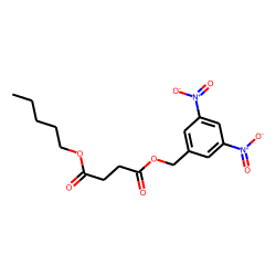 Succinic acid, 3,5-dinitrobenzyl pentyl ester