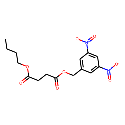 Succinic acid, butyl 3,5-dinitrobenzyl ester