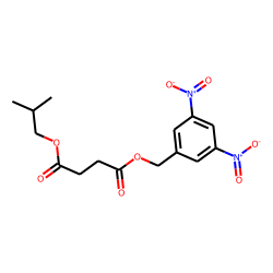 Succinic acid, 3,5-dinitrobenzyl isobutyl ester