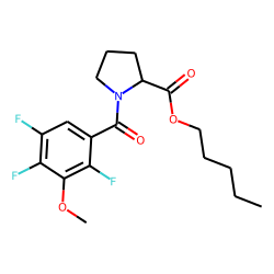 L-Proline, N-(2,4,5-trifluoro-3-methoxybenzoyl)-, pentyl ester