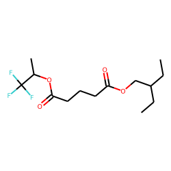 Glutaric acid, 1,1,1-trifluoroprop-2-yl 2-ethylbutyl ester