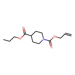 Isonipecotic acid, N-allyloxycarbonyl-, propyl ester