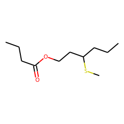 3-(Methylthio)hexyl butanoate