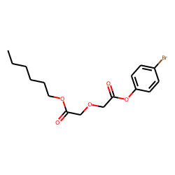Diglycolic acid, 4-bromophenyl hexyl ester