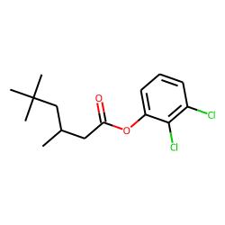 Hexanoic acid, 3,5,5-trimethyl-, 2,3-dichlorophenyl ester