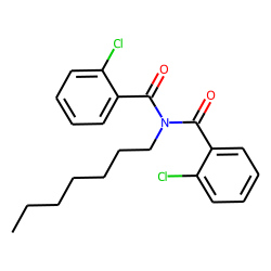 Benzamide, 2-chloro-N-(2-chlorobenzoyl)-N-heptyl-